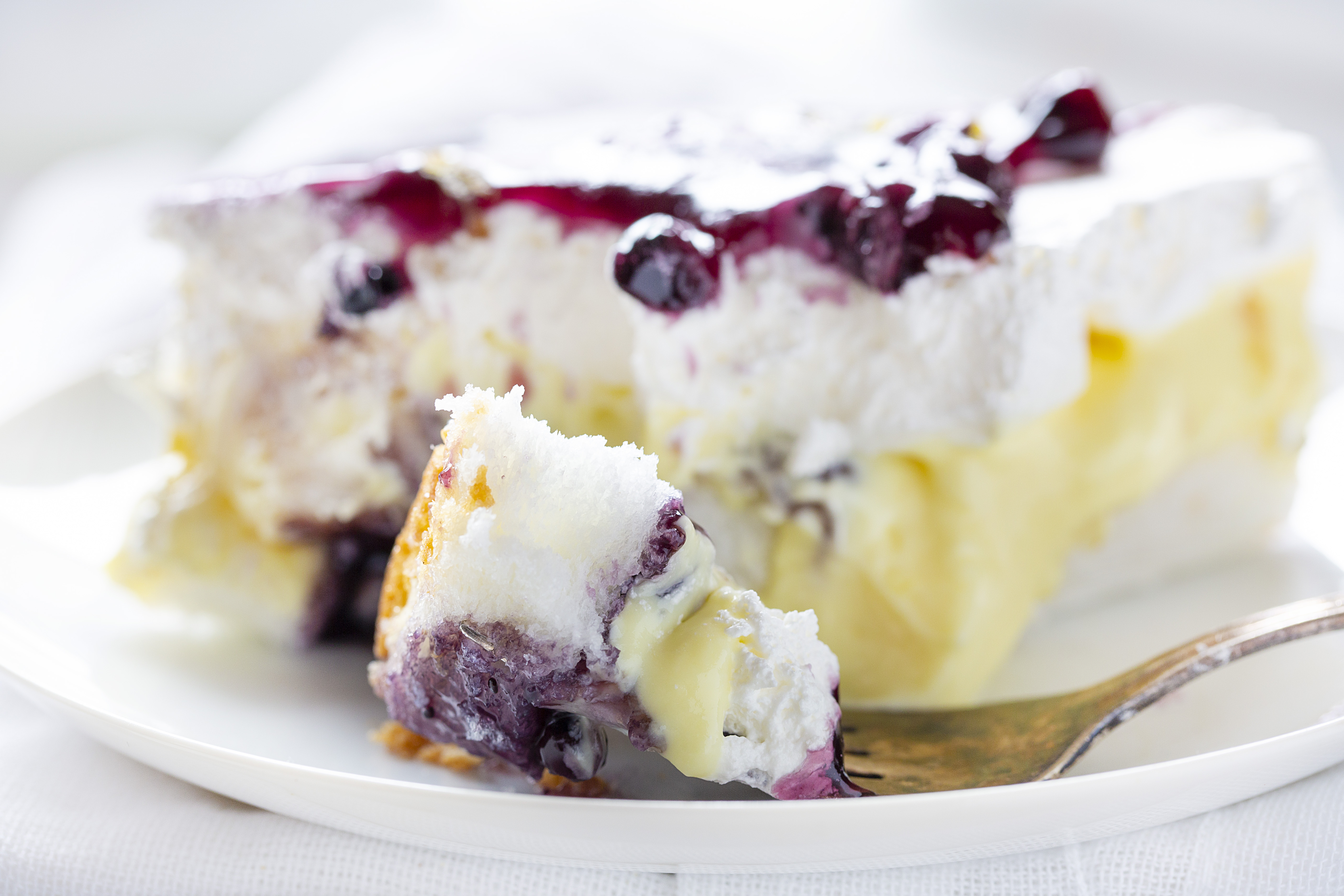 So soft and creamy is surely tastes like heaven! #heavendessert #blueberrylemonheavendessert #blueberrylemon #blueberrylemondessert #iambaker #desserts #recipes How to Make Blueberry Heaven Dessert