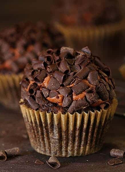 No one will ever know there is zucchini in these decadent and beautifully rich Chocolate Cupcakes! Chocolate Cupcakes, Chocolate Zucchini Cupcakes, How to Make Chocolate Cupcakes, Best Chocolate Cupcakes, iambaker, #iambaker #chocolatecupcakes #zucchinicupcakes Easy Chocolate Zucchini Cupcakes with Chocolate Frosting